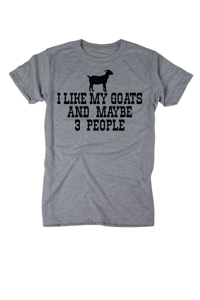 Because I like my Goats