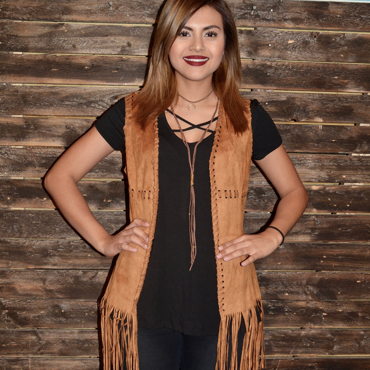Fringed Vest